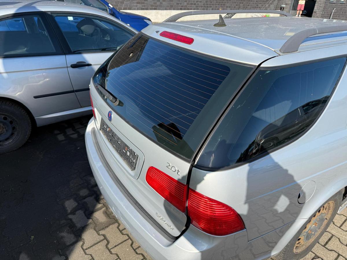 Saab 9-5 original Heckklappe mit Scheibe Silber SportsCombi Kombi BJ07